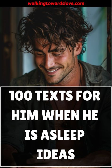 Discover creative and thoughtful texts for him when he is asleep with our collection of 100 texts designed to bring a smile to his face even while he's catching z's. From sweet love messages to funny anecdotes, these texts are perfect for keeping the connection strong throughout the night. Whether you want to express your love, share a cute story, or simply let him know you're thinking of him, these messages are sure to make him feel special even in his dreams. I Know Youre Asleep But Texts For Him Short, Texts To Send Him While Hes Asleep, Hey Ik Youre Asleep But Texts, Message To Send Him When He Is Asleep, I Know You're Asleep But Texts For Her, I Know Youre Asleep But Texts For Him, I Know You’re Asleep But Texts For Him, Sweet Texts For Him, Thinking Of Him