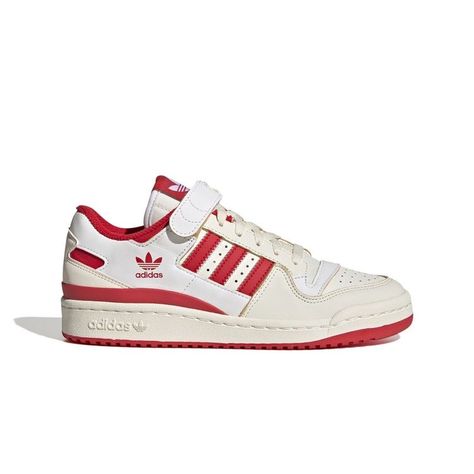 Adidas Forum, Low Shoes, Sport Style, Women's Shoes, Red White, Off White, Adidas, Red, White