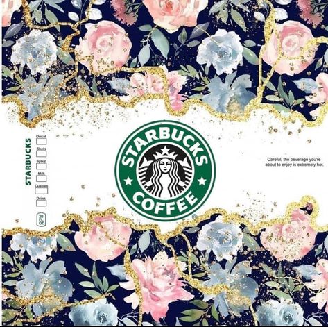 Tumbler Backgrounds, Tumbler Pattern, Starbucks Design, Sublimation Ideas Projects Inspiration, Coffee Logo, Custom Tumbler Cups, Tumbler Cups Diy, Paper Ideas, Tumbler Ideas