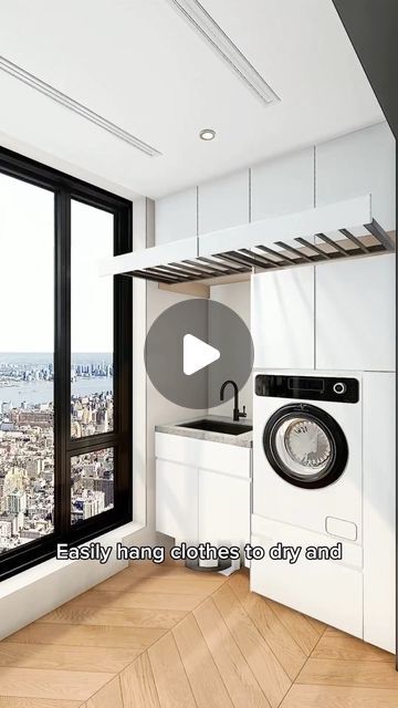 Bigfoot Homes Ltd on Instagram: "Small laundry room? No problem! Discover clever storage solutions and design ideas.

Love these laundry hacks? Share and save this video for later!

🎥 @homecraft.designer 

#laundryday #homeorganization #ukhomes #laundryroominspiration #homesweethome #ukproperty #bigfoothomes" Housekeeping Hacks, Utility Room Storage, Roller Door, Small Toilet Room, Toilet Room, Laundry Room Inspiration, Small Toilet, Roller Doors, Small Laundry Room