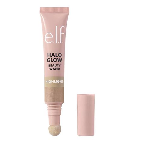 The Best Affordable Beauty Products According to an Editor | Who What Wear Elf Highlighter, Elf Halo Glow, Champagne Campaign, Halo Glow, Blush Beauty, Tasteful Tattoos, Shadow Sticks, Liquid Highlighter, Light Eyes