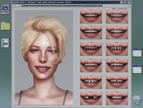 Sims 4 Default Teeth, Sims4 Cc Vampire Teeth, Cc Teeth Sims 4, Sims 4 Vampire Teeth Cc, Sims4 Cc Teeth, Sims 4 Cc Default, Sims 4 Cc Vampire Teeth, Sims 4 Cc Teeth, Sims Skins