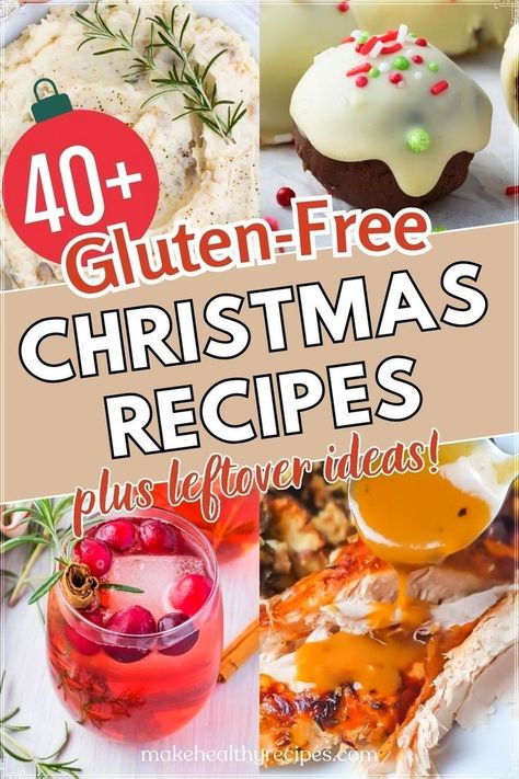 Explore a range of gluten-free Christmas recipes, from savory appetizers and hearty mains to sweet desserts. Each recipe is carefully crafted to ensure no one misses out on the holiday flavors they love, with plenty of vegan and dairy-free options included. Discover the joy of holiday baking with gluten-free Christmas bundt cake recipes and easy cookie recipes. Gluten Free Dairy Free Christmas Dinner Recipes, Christmas Potluck Ideas Gluten Free, Gluten Free Christmas Side Dishes, Vegan Gluten Free Christmas Dinner, Christmas Food Gluten Free, Christmas Eve Appetizers Gluten Free, Christmas Dessert Ideas Gluten Free, Gluten Free Christmas Appetizers Easy, Christmas Party Food Gluten Free