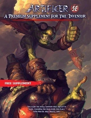 Artificer: A Premium Supplement For The Inventor Subclasses 5e, Dnd Generator, Artificer Dnd, 5e Classes, Dnd Subclasses, Homebrew Classes, Dungeons And Dragons Books, Cthulhu Fhtagn, Dungeons And Dragons Rules