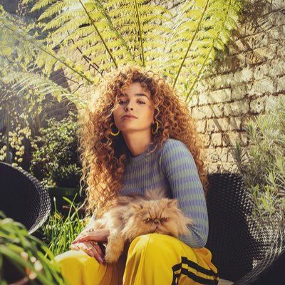 Ella Eyre Ella Eyre, Wide Leg Joggers, Summer Yellow, Sports Luxe, Pin Tucks, On Set, Cute Cat, Musician, Mid Rise