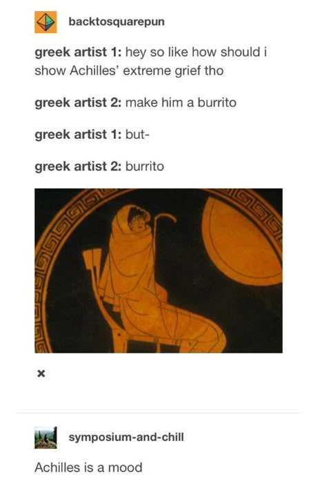 Greek Memes, Greek Mythology Humor, Achilles And Patroclus, Greek And Roman Mythology, Lore Olympus, History Humor, Roman Mythology, Greek Myths, Oui Oui