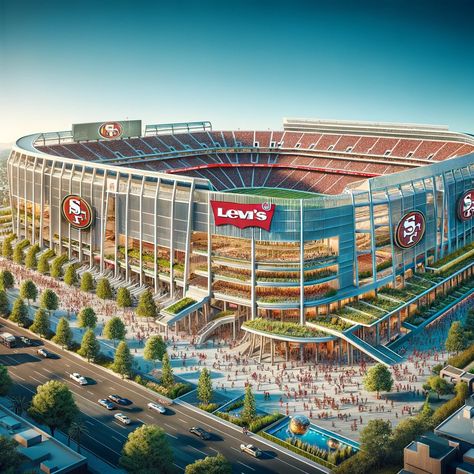 Levi's Stadium: A Dream Unfulfilled? https://american-review.org/sentiment/2024/01/20/levis-stadium-a-dream-unfulfilled/ #LevisStadium #49ers #NFL #Football #SportsVenue #SanFrancisco #BayArea #StadiumExperience #GameDay Levis Stadium, Nfl Stadium, San Francisco Shopping, Levi Stadium, Nfl Stadiums, Stadium Design, Sunny California, Record Shop, Community Development