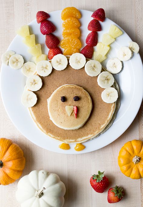 Pancake Ideas For Kids, Thanksgiving Food Activities, Pancake Ideas, Fun Pancakes, Kids Pancakes, Thanksgiving Morning, Thanksgiving Toddler, Thanksgiving Breakfast, Turkey Breakfast