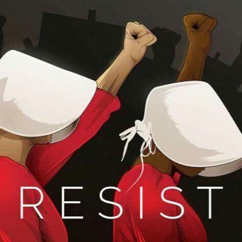 Resist The Handmaids Tale Handmaid's Tale Book, The Handmaid's Tale Book, A Handmaids Tale, Nolite Te Bastardes Carborundorum, Handmade Tale, Handmaids Tale, Hygge Book, Feminist Books, The Handmaid's Tale