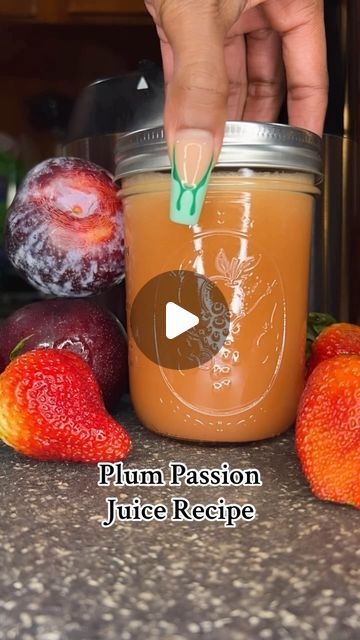 Plum Juice Recipes, Passion Juice, Plum Juice, Plum Recipes, Juice Recipe, Juicing For Health, Bone Health, Juicing Recipes, May 11