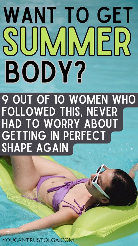 7 Secrets to Perfect Summer Body - all you need to know for getting fit for the summer fast. Getting in better shape and weight loss for women can be challenging, but the perfect bikini body is achievable! summer body workouts plan | summer prep | swimsuit ready | fitness journey and fitness inspo | women health care Perfect Summer Body, Workouts Plan, Summer Body Challenge, Kayla Itsines Workout, Summer Body Workout Plan, Summer Prep, Fitness Event, Gym Fitness Motivation, Outdoor Exercises