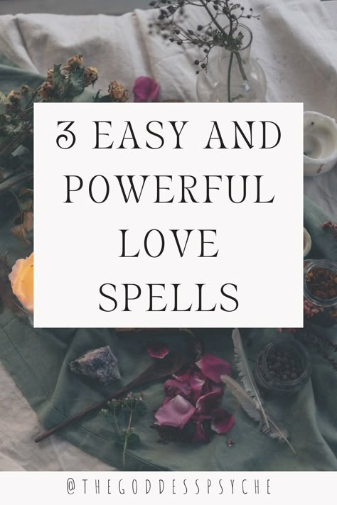 Do love spells really work? Well, the answer is a big yes! Love spells are meant to offer a magical solution to different tribulations and troubles related to love. In this post, discover 3 easy and powerful love spells that will transform your love life! Wicca Spells Love, Witchcraft Spells For Love, Spell To Reveal True Feelings, Witchcraft Runes, Manifestation School, Spells Jars, Real Witchcraft, Love Witchcraft, Love Chants