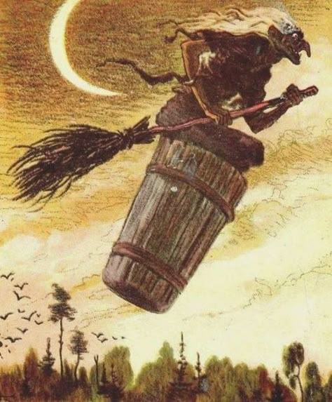 baba jaga bird nose Slavic Witch, Russian Mythology, Baba Jaga, Witch Flying, Slavic Mythology, Slavic Folklore, Sacred Spaces, Supernatural Beings, A Broom