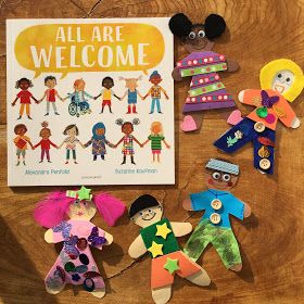 Rights Respecting Schools, Preschool Friendship, People Craft, Diversity In The Classroom, All Are Welcome Here, All Are Welcome, Children's Rights, 1st Day Of School, Up Book