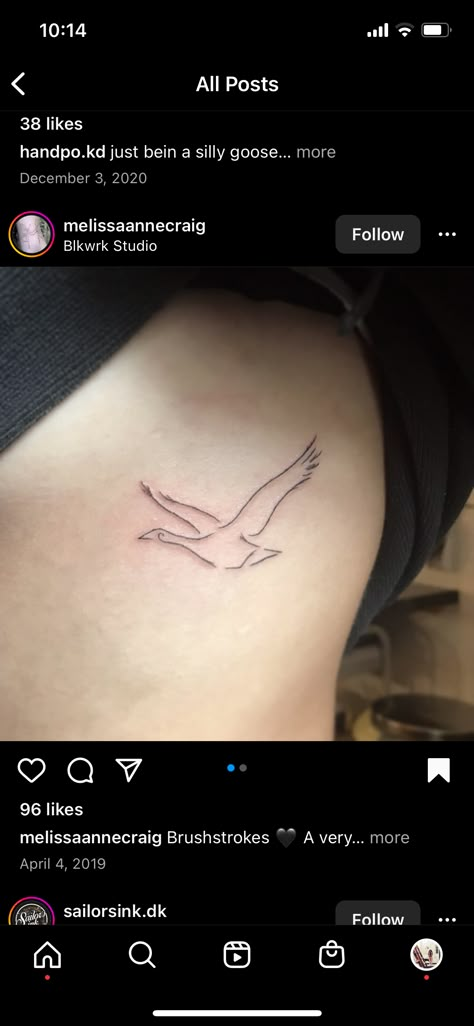 Two Geese Tattoo, Snow Goose Tattoo, Goose Outline Tattoo, Flying Goose Tattoo, Goose Tattoo Simple, Wild Geese Tattoo, Geese Tattoo, Goose Tattoo, Flying Tattoo