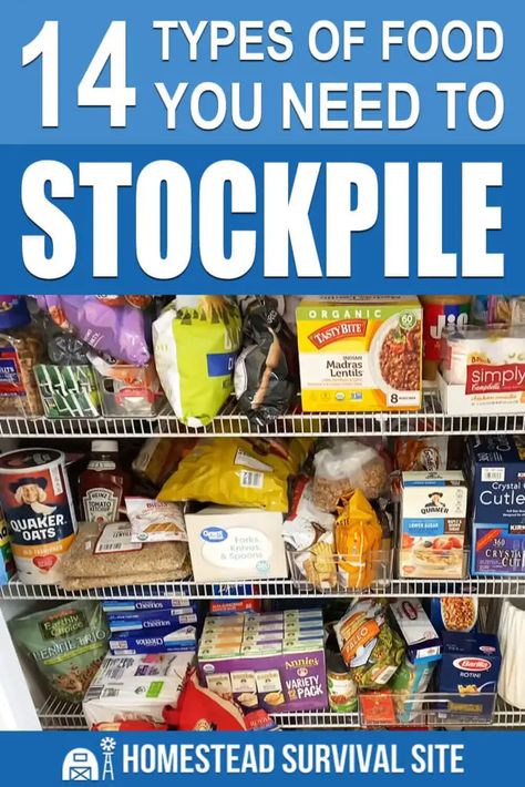 Doomsday Prepping For Beginners, Stockpiling Food, Prepping For Beginners, Emergency Preparedness Food Storage, Survival Food Storage, Foods To Make, Emergency Preparedness Food, Emergency Food Storage, Survival Stuff