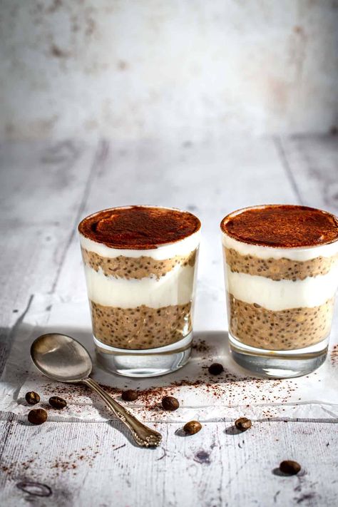 Yoghurt Overnight Oats, Easy Overnight Oats Recipes, Tiramisu Overnight Oats, Delicious Overnight Oats, Blended Oats, Pumpkin Overnight Oats, Strawberry Overnight Oats, High Protein Cookies, Blueberry Overnight Oats