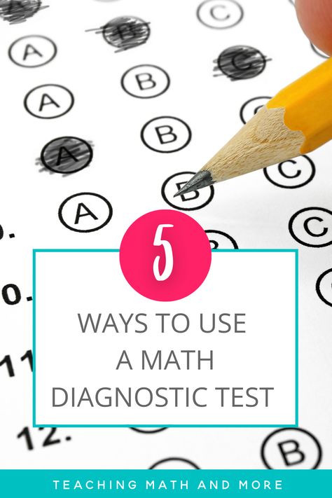 How do you use a diagnostic math test? A math assessment that every student should take. Learn how to make the most out of the data. Try one or all of these ways to use the data to benefit your students today! Middle School Math Lesson Plans, Math Lesson Plans Elementary, Grouping Students, Teaching Math Elementary, Elementary Math Classroom, Student Skills, Middle School Math Teacher, Teaching Esl, Middle School Math Classroom