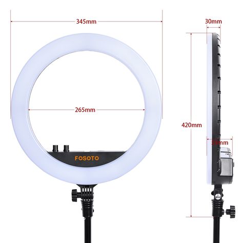 FOSOTO FT-240RL Led Ring Light 14 inch Ring Lamp Video Ringlight Photography lamp With Tripod Remote Check more at https://www.electrobest.net/product/fosoto-ft-240rl-led-ring-light-14-inch-ring-lamp-video-ringlight-photography-lamp-with-tripod-remote/ Ring Lamp, Youtube Makeup, Led Ring Light, Led Ring, Ring Light, Tripod, Brand Names, Led, Ring