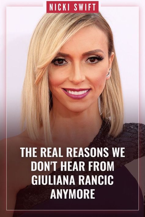 For well over a decade, Giuliana Rancic was everywhere to be seen on E!. From hosting red carpets to E! News, she was one of the network's top faces, but nowadays, you don't see or hear much from this celebrity correspondent. What happened to #Giuliana Rancic? Here are a few clues. Today Show Hosts, Giuliana Rancic, Kathy Griffin, Kelly Osbourne, Red Carpets, Today Show, Big Star, What Happened, Swift