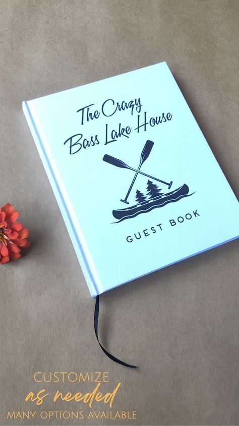 Capture all the memories in this versatile, #customAirbnbguestbook. Easy to order! Did someone loan you their vacation rental home? Need a unique gift for the hostess? Say "thank you" with this #personalizedwelcomebook. Feel free to include your clip art, logo and/or text on the cover. We offer a wide variety of options so you can create exactly what that special mountain cabin, lake house or beach condo needs. #customvacationhomeguestbook #welcomebook #lakehouseguestbook #rentalhousebook House Binder, Cabin Lake House, Book Beach, Book Rentals, Ski Cabin, Homeowner Gift, Family Cabin, Airbnb Rentals, Rental House