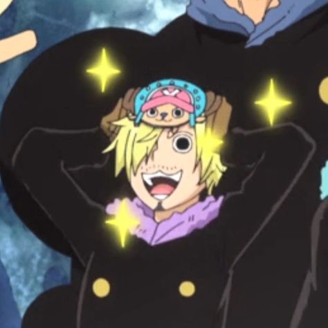 Tony Tony Chopper Sanji Anime, Sanji Icon, Wan Pīsu, One Piece Chopper, One Piece Cartoon, Sanji Vinsmoke, One Piece Images, One Piece Drawing, Blonde Guys