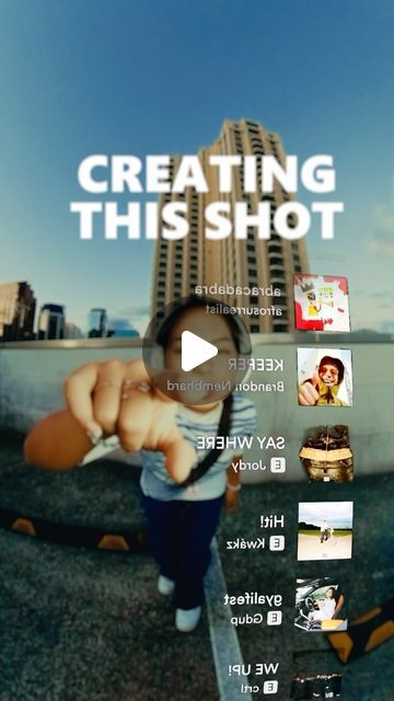 558K views · 92K likes | Paolo 👺 on Instagram: "Tutorial below 🫡  Filming 🤳 1. I shot this with a insta360 x3 camera but you can film using a fish eye lens on any camera.  2. You can also film on any lens/phone but the effect of a finger going up close to the lens (POV of a phone/screen)looks better on wider lenses 3. Screen record an app, in this case, Spotify. 4. Try your best to match the motions of the original video. 5. You can screen record any app/screen but keep in mind the background colour, since you’ll need to key it out (discussed later) or use a blend mode.   Editing 🧑‍💻 1. First thing I did is matching the Spotify screen with the main footage. Getting the timing right as well as the position of the finger and where it will press. 2. Two ways to remove the background. Fir Split Screen Design, Video Editing Background, Video Editing Effects, Spotify Video, Insta360 X3, Mini Concert, Insta 360, App Screen, Screen Recording