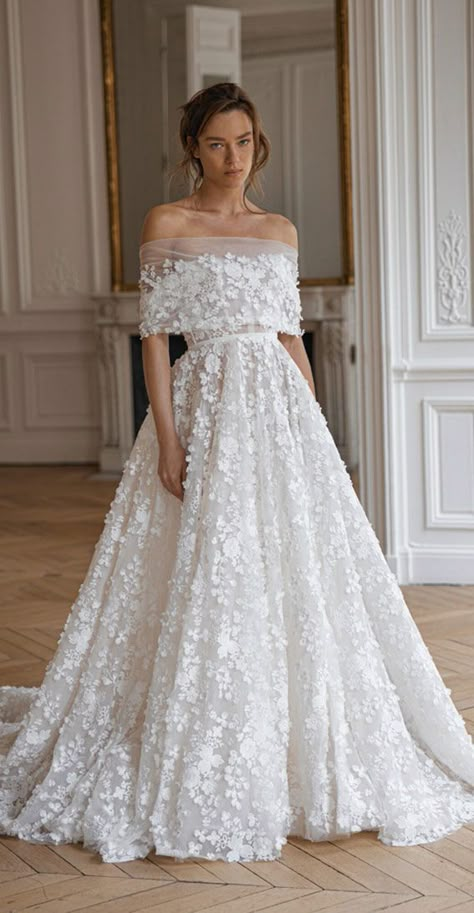 wedding dress trends 2023, wedding dress, beautiful wedding dress, simple wedding dress Dresses Trend 2023, Bach Dress, Bridesmaids 2023, Garden Party Dresses, Bohemian Bridal, Garden Party Dress, Wedding Ideas Dresses, 3d Embroidery, Dream Wedding Ideas Dresses