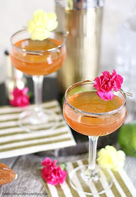 Make this sweet tart cocktail recipe for a delicious and refreshing drink that will remind you of that classic candy treat! Easter Entertaining, Summer Eats, Gin Recipes, Raspberry Liqueur, Sweet Cocktails, Beverage Recipes, Easy Party Food, Classic Candy, Festive Cocktails