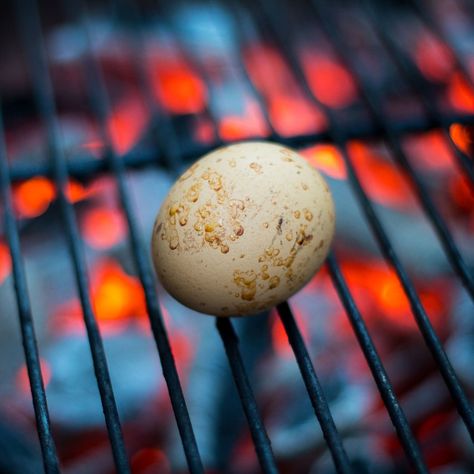 How to Grill Eggs Like It's No Big Deal | Bon Appétit Bbq Egg, Best Deviled Eggs, Fresh Summer Salad, T Bone Steak, Healthy Grilling, Fast Metabolism Diet, Fire Cooking, Big Green Egg, Barbecue Chicken