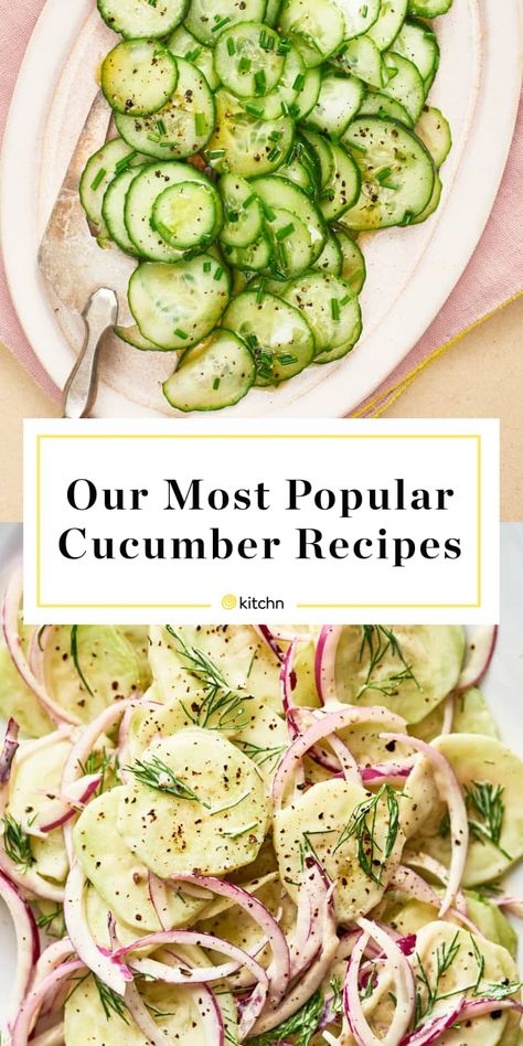 Cuke Salad, Pineapple Cucumber Salad, Cucumber Dill Salad, Vegetables Food, Quick Pickled Cucumbers, Flavorful Vegetables, Vegetable Medley, Summer Playlist, Cucumber Recipes Salad