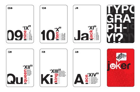 Typography Card Design, Unique Playing Cards, Typography Card, Advanced Typography, Packaging Template Design, Play Cards, Playing Cards Design, 카드 디자인, Typography Poster Design