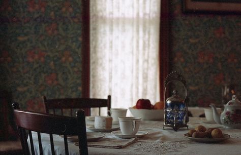 Bed And Breakfast Aesthetic, Breakfast Aesthetic, Boarding House, World Of Gumball, The Amazing World Of Gumball, Breakfast Table, Old Farm, Humble Abode, Morning Light