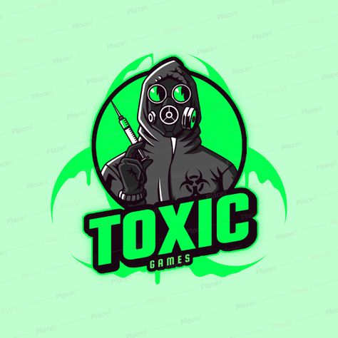 Toxic Logo, B Letter Images, Ice Logo, Computer Gaming Room, Letter Images, Play Station, Game Logo Design, Game Logo, Logo Maker