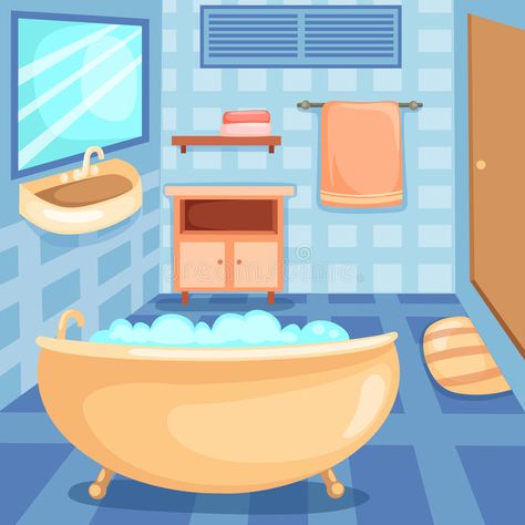 Bathroom icons set. Illustration of cartoon interior of a bathroom , #Ad, #set, #icons, #Bathroom, #Illustration, #bathroom #ad Bathroom Cartoon Drawing, Cartoon Interior, Bathroom Illustration, Bathroom Drawing, Cartoon Bathroom, Bathroom Cartoon, Love Clipart, House Cartoon, Barbie Paper Dolls