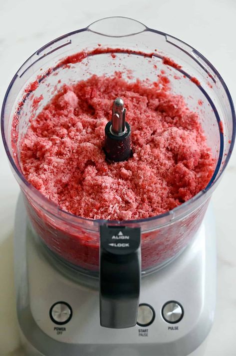 Fruit Shaved Ice (Food Processor) - Just a Taste Shaved Ice Recipe, Healthy Frozen Yogurt, Sugar Free Fruits, Chocolate Covered Bananas, Shave Ice, Just A Taste, Healthy Fruit, Frozen Chocolate, Fruit Ice