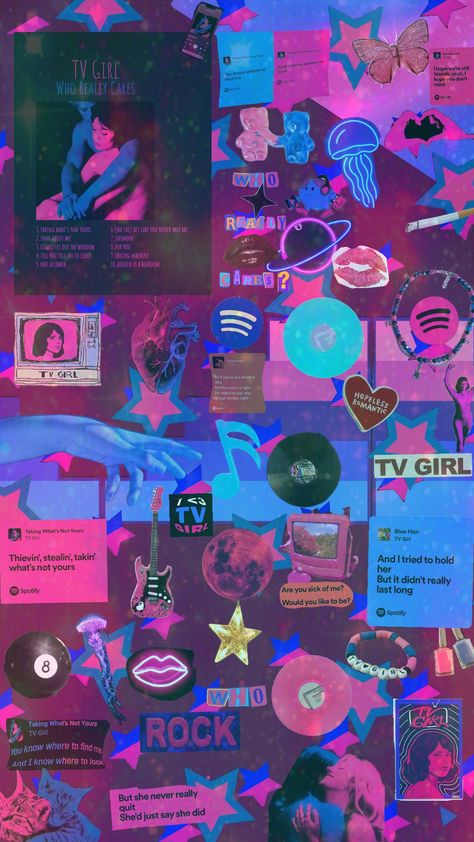 TV GIRL!!!!!!!! (this is so cluttered lmao, also dont mind that i had to remix it, smthng wasnt working lol) #tvgirl #tvgirlband #tvgirlwallpaper #tvgirlaesthetic #music #wallpaper Remix Music, Tv Girl, Beauty Care Routine, Tv Girls, Music Wallpaper, Girl Wallpaper, Hopeless Romantic, Beauty Care, Mindfulness