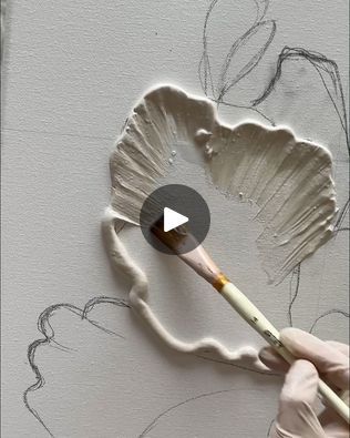 900K views · 13K reactions | Stunning textured flower art | Stunning textured flower art | By GOODLAD | Facebook How To Paint 3d Flowers, 3d Canvas Painting, Textured Flower Art, 3d Flower Art, 3d Painting On Canvas, Rose Coloring, Rose Coloring Pages, Floral Wall Art Canvases, Sketch Books