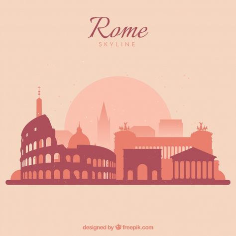 Italy Illustration Art, Italy Illustration, Photo Book Cover, Landmark Poster, Diy Mural, Landmarks Art, Travel Sketchbook, Graphisches Design, Skyline Design