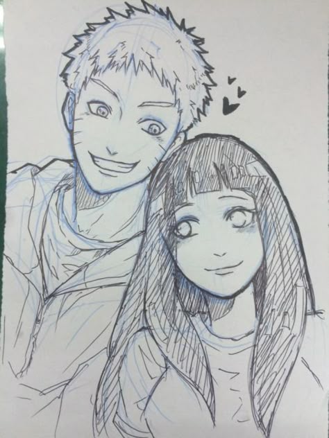 Naruto e Hinata desenho Naruto Und Hinata, Naruto Y Hinata, Naruto Painting, Naruto Sketch Drawing, Naruto Sketch, Anime Drawing Books, Naruto Drawings, Naruto And Hinata, Naruto Funny