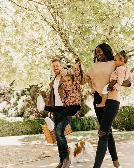 Jamie Perkins (@jamieperkins) • Instagram photos and videos Interracial Family Photos, Nikki And Jamie, Interacial Families, Rainbow Family, Interracial Family, Black Woman White Man, Bwwm Couples, Simple Things In Life, Couple Engagement Pictures