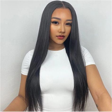 Long Straight Black Wig|Synthetic Long Black Wigs for Women|Cosplay Black Wig for Fashion Women 28inch Smell Hair, Real Hair Wigs, Classic Bob, Straight Wigs, Wigs For Sale, Straight Lace Front Wigs, Black Wig, Lace Closure Wig, Long Layers