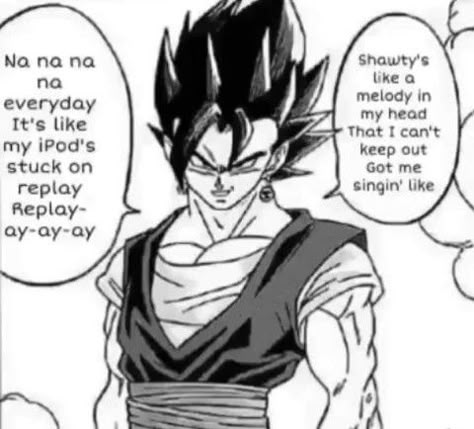 Vegito Gogeta, Dbz Funny, Dbz Memes, Gogeta And Vegito, Dbz Art, Dragon Balls, Gothic Anime, Manga Collection, Funny Fun Facts