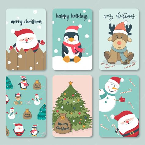 Card Diy Ideas, Christmas Card Diy, Christmas Illustration Design, Christmas Card Wishes, Happy Christmas Card, Christmas History, Xmas Sticker, Hand Drawn Christmas, Frame Christmas