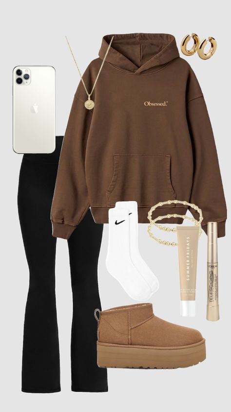 Outfit Ideas School Appropriate, Fit For School, Outfit With Uggs, Cutest Outfits, Outfits For School, Teen Outfits, Outfit Layout, Casual Preppy Outfits, Trendy Outfits For Teens