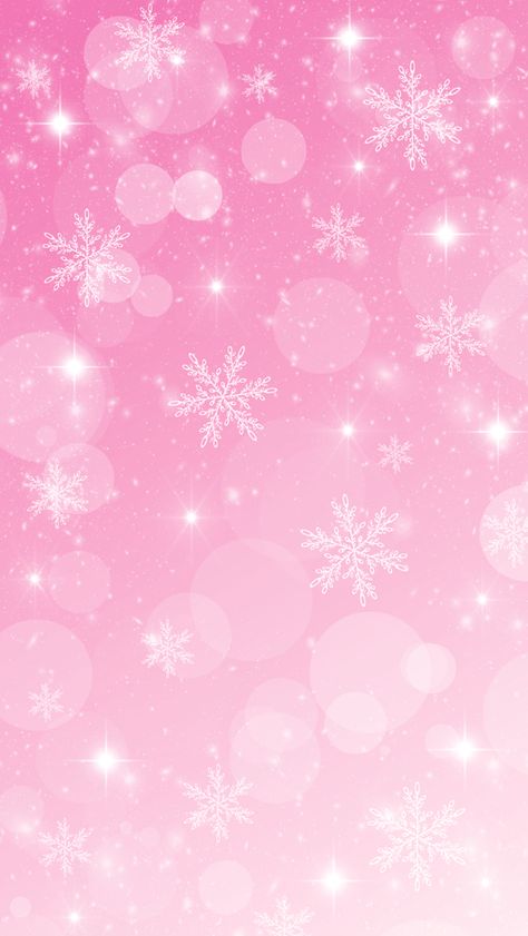 Snowflake Wallpaper, Pink Snowflake, Wallpaper Christmas, Xmas Wallpaper, Christmas Wallpaper Backgrounds, Pink Xmas, Pink Snow, Christmas Phone Wallpaper, Cute Christmas Wallpaper