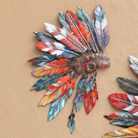 Native American Wall Decor, Gecko Wall Art, Ski Lodge Decor, Black Forest Decor, Cowboy Decorations, Western Accessories, Leather Wall, How To Hang Wallpaper, Rustic Art