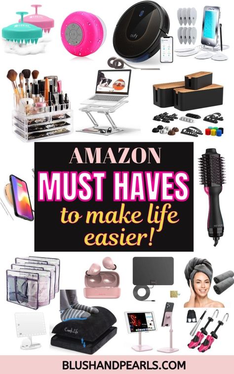 Amazon Must Haves That Make Life Easier - Blush & Pearls Amazon Skincare, Amazon Kitchen Must Haves, Best Amazon Buys, Amazon Hacks, Amazon Must Haves, Find Amazon, Must Have Gadgets, Design Brochure, Amazon Buy