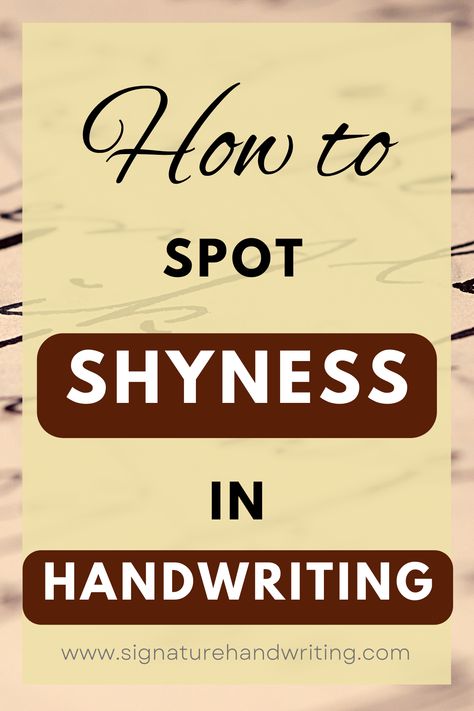 Discover how graphology can boost confidence and conquer shyness. Explore the handwriting-personality link for personal growth. Graphology Analysis Handwriting, Signature Analysis, Handwriting Personality, Overcome Shyness, Creative Senior Pictures, Study Things, Handwriting Analysis, Improve Your Handwriting, Face Reading