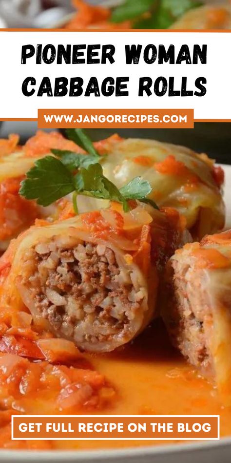 Today I am going to share with you a pioneer woman cabbage rolls recipe that is extremely delicious. They are also very easy to make and they taste delicious as well. #PioneerWomanCabbageRolls Golubtsi Recipe, Best Cabbage Rolls Recipe, Easy Cabbage Rolls, Easy Stuffed Cabbage, Stuffed Cabbage Rolls, Cabbage Rolls Recipe, Stuffed Cabbage, Ground Sausage, Cabbage Rolls